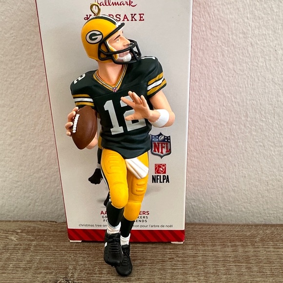 Hallmark Other - Hallmark Aaron Rodger’s Green Bay Packers Football Player Ornament (2014)